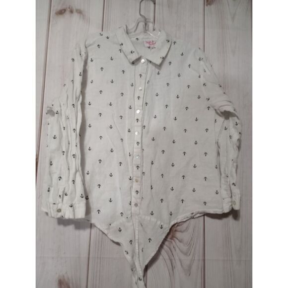 Hester and Orchard Blouse Ladies Extra Large Anchor - Picture 1 of 7